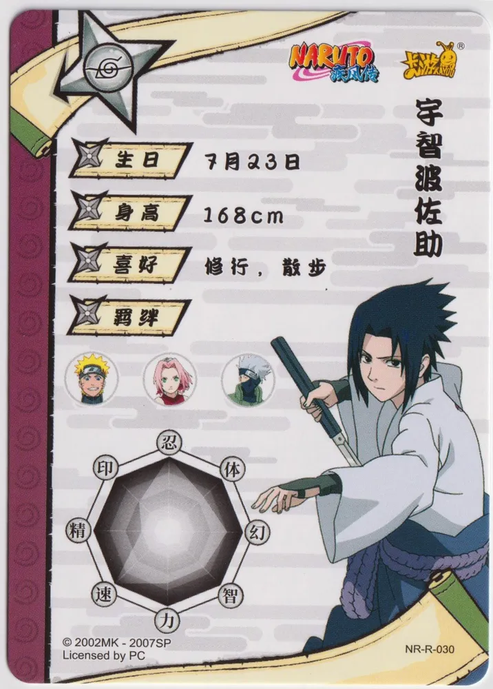Sasuke Uchiha: NR-R-030 view 2