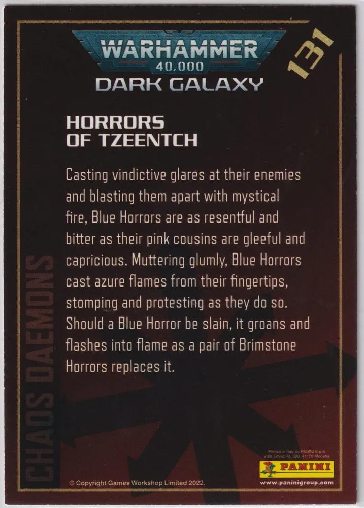 Horrors of Tzeentch: OW-131 view 2