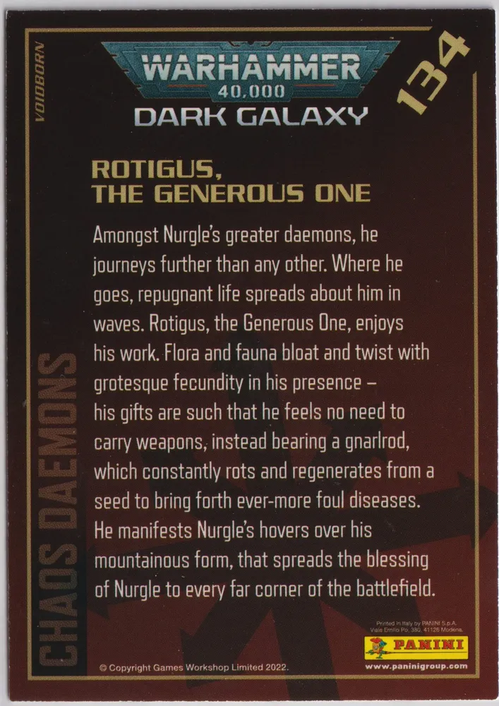Rotigus The Generous One: VB-134 view 2