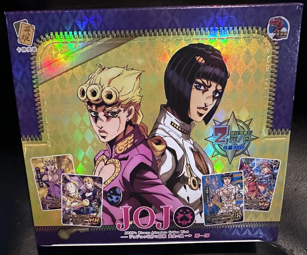 JoJo's Bizarre Adventure, Golden Wind: 2-Yuan box