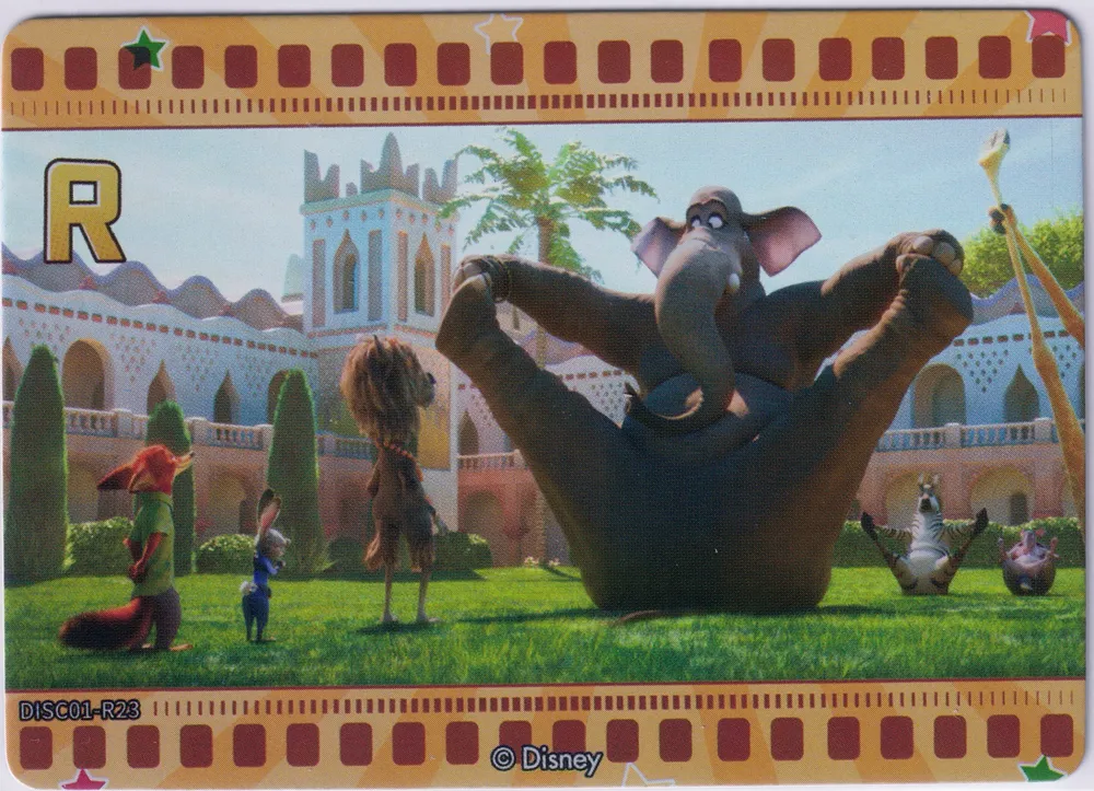 Disney Card.Fun 2-yuan: DISC01-R23
