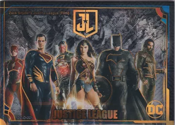 The Justice League: DC-D-001