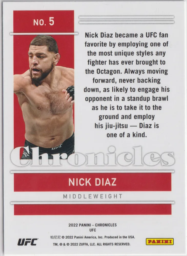 Nick Diaz: UFC-005 view 2