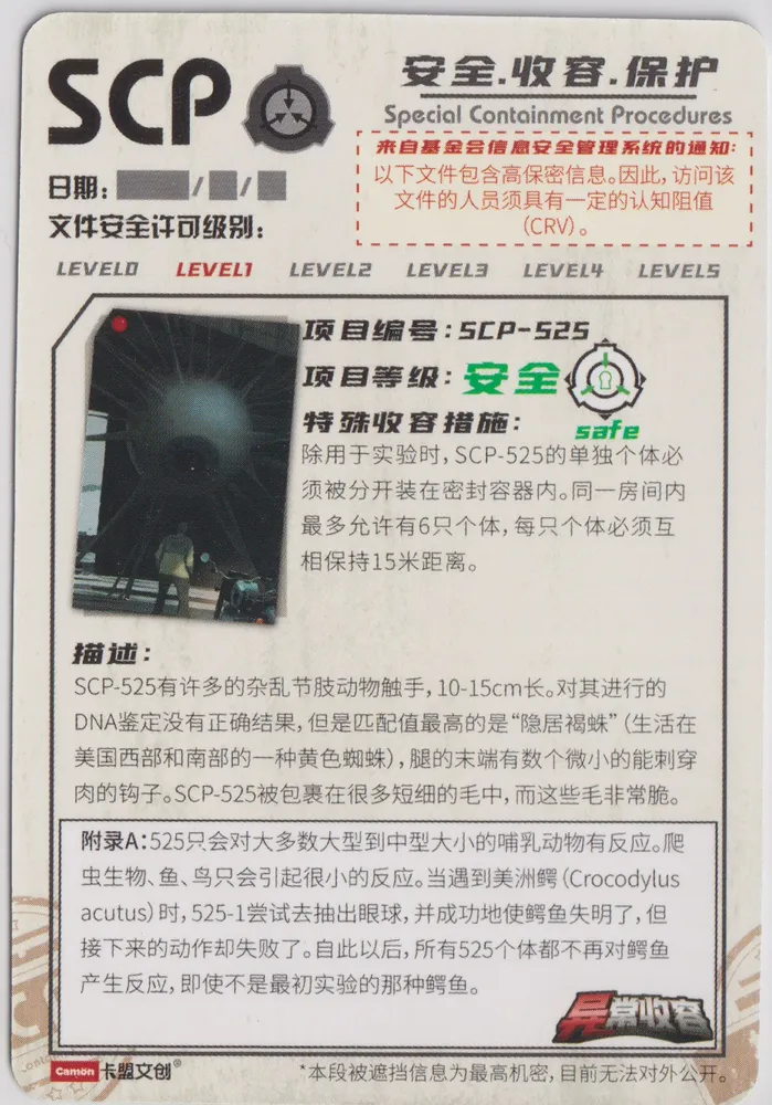SCP-525: YCSR2-R-035 view 2