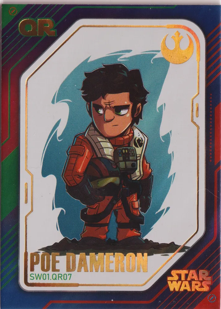 Star Wars 2023 Pre-Release, Poe Dameron: SW01-QR07