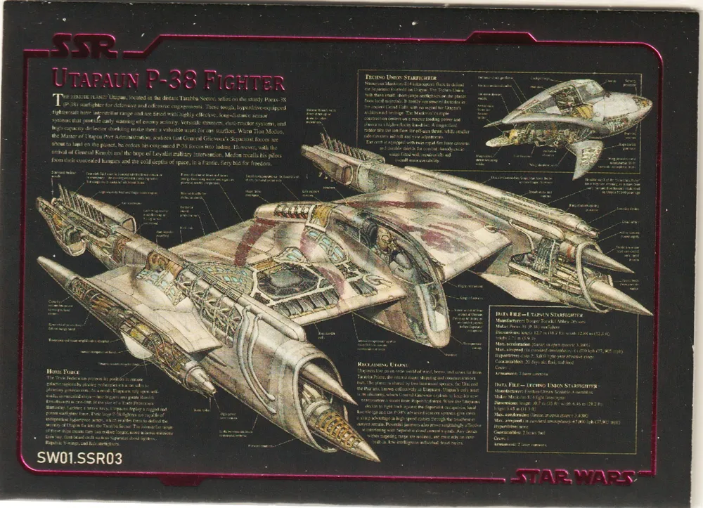 Star Wars 2023 Pre-Release: SW01-SSR03