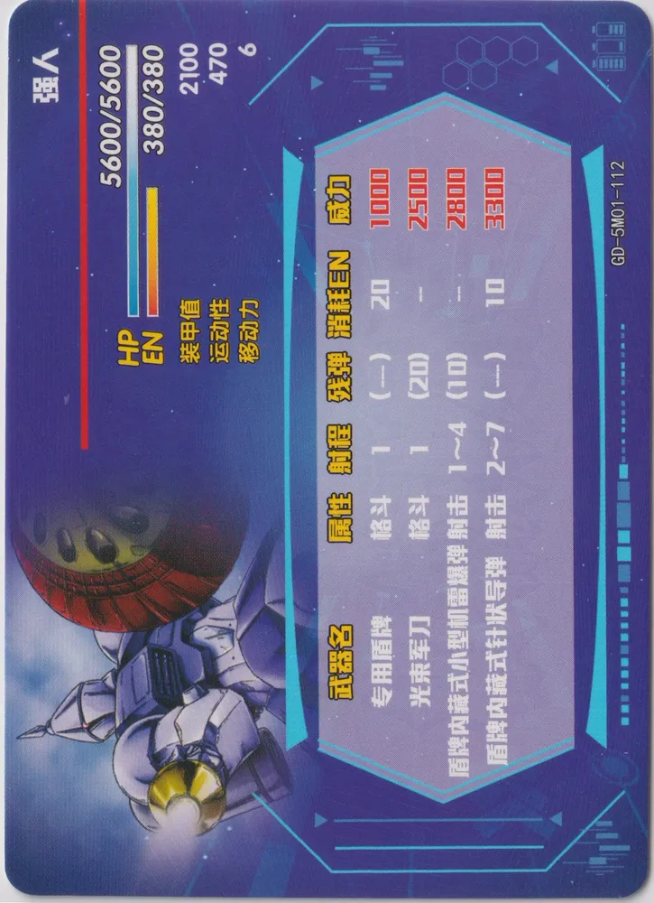 YMS-15 Gyan: GD-5M01-112 view 2