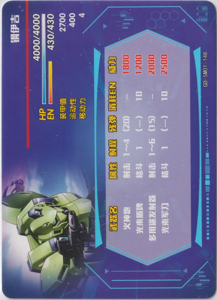 RGM-109 Heavygun: GD-5M01-148 view 2