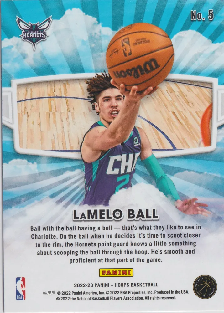 Panini Hoops: Lamelo Ball view 2