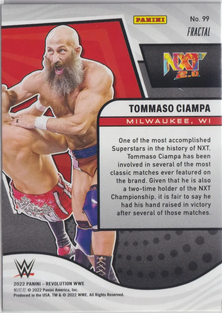 WWE Revolution, Tommaso Ciampa: WWE-Rev-Ciampa view 2