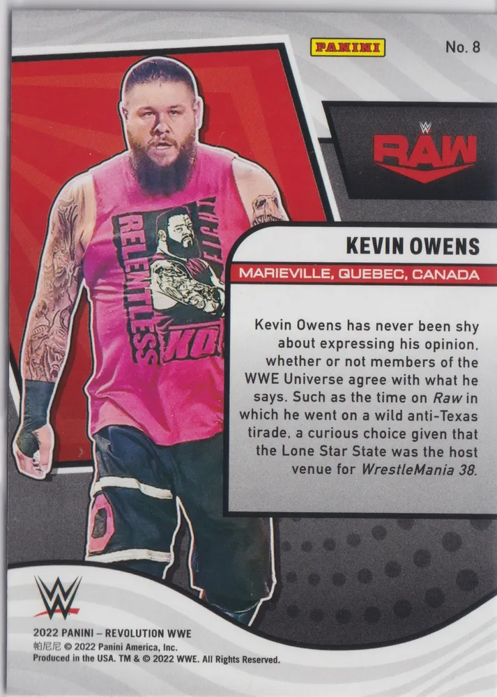 WWE Revolution, Kevin Owens: WWE-Rev-KevinO view 2