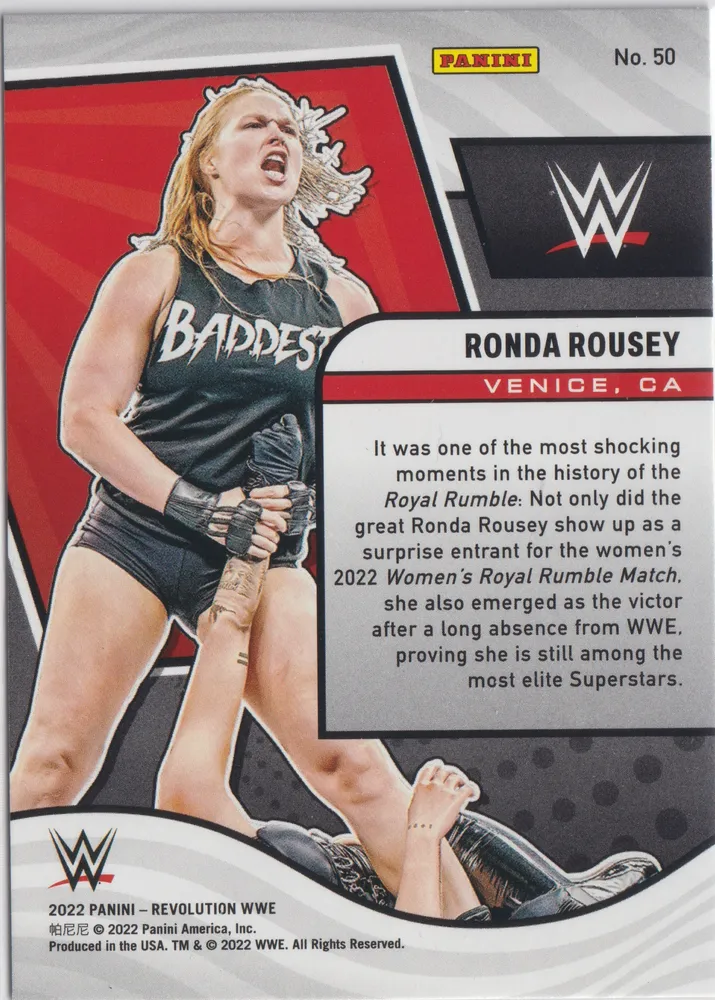 WWE Revolution, Ronda Rousey: WWE-Rev-Ronda view 2