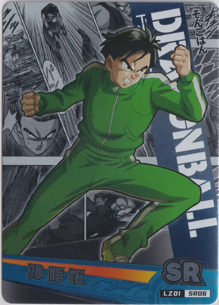 Dragon Ball, Gohan in Green Tracksuit: LZ01-SR06