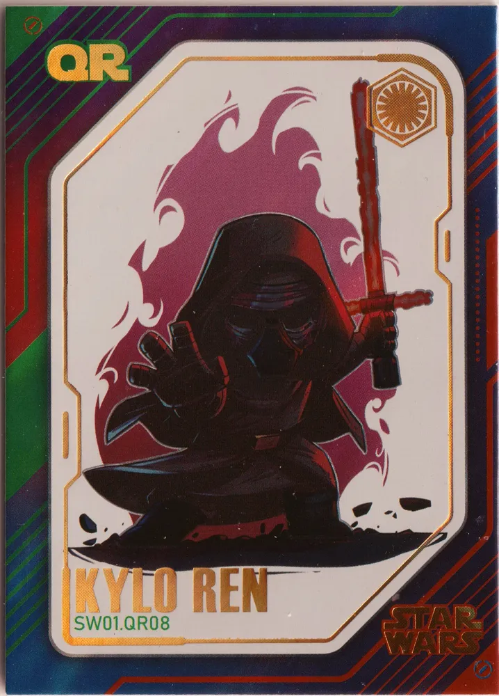 Star Wars 2023 Pre-Release, Kylo Ren: SW01.QR08