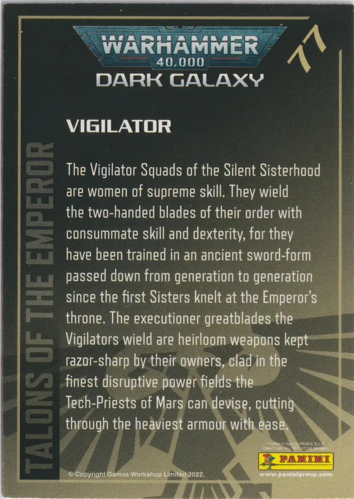 Warhammer 40k Dark Galaxy, Vigilator: CR-77 view 2