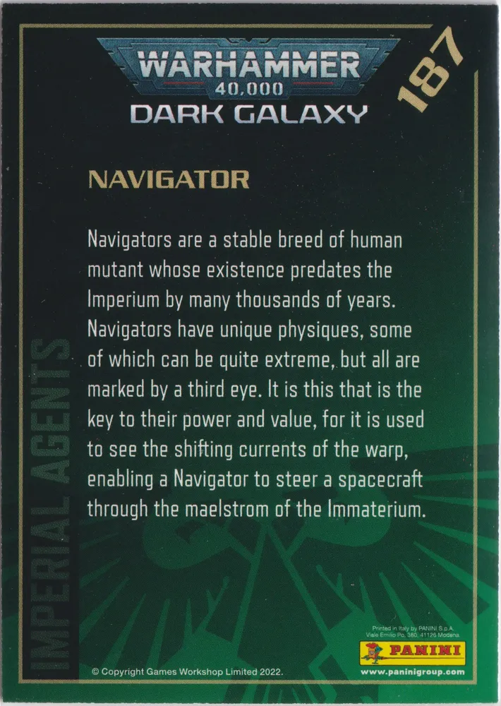 Warhammer 40k Dark Galaxy, Navigator: INF-187 view 2