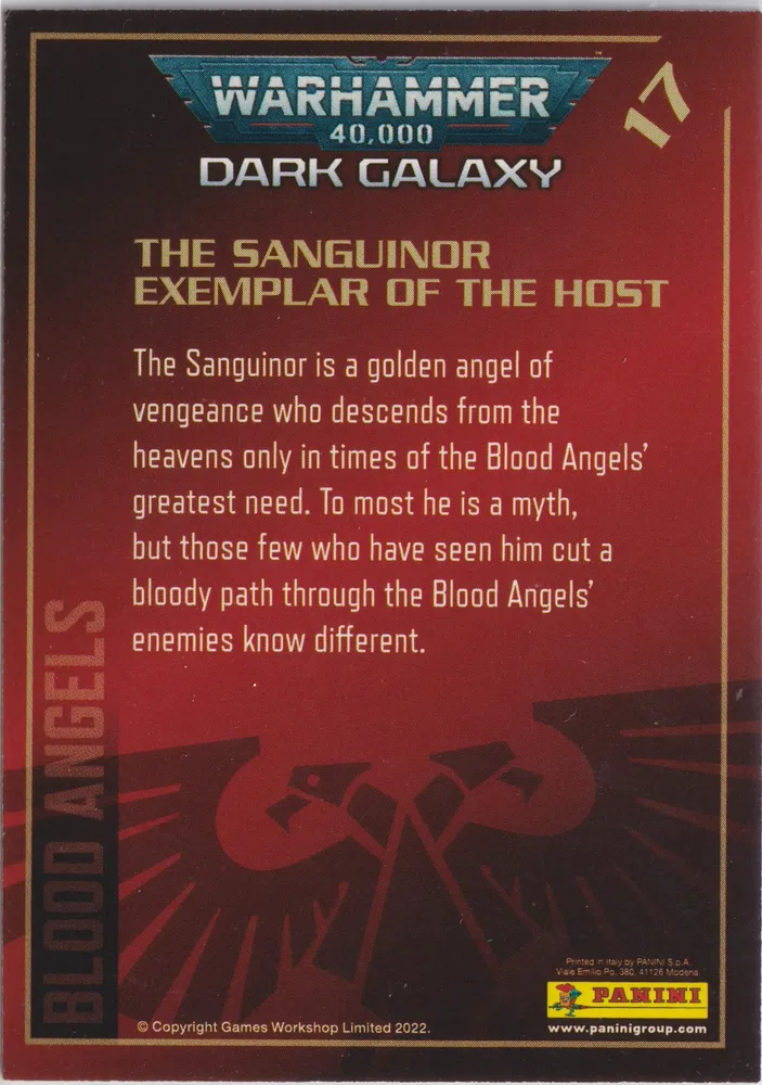 Warhammer 40k Dark Galaxy, Sanguinor: WW-017 view 2