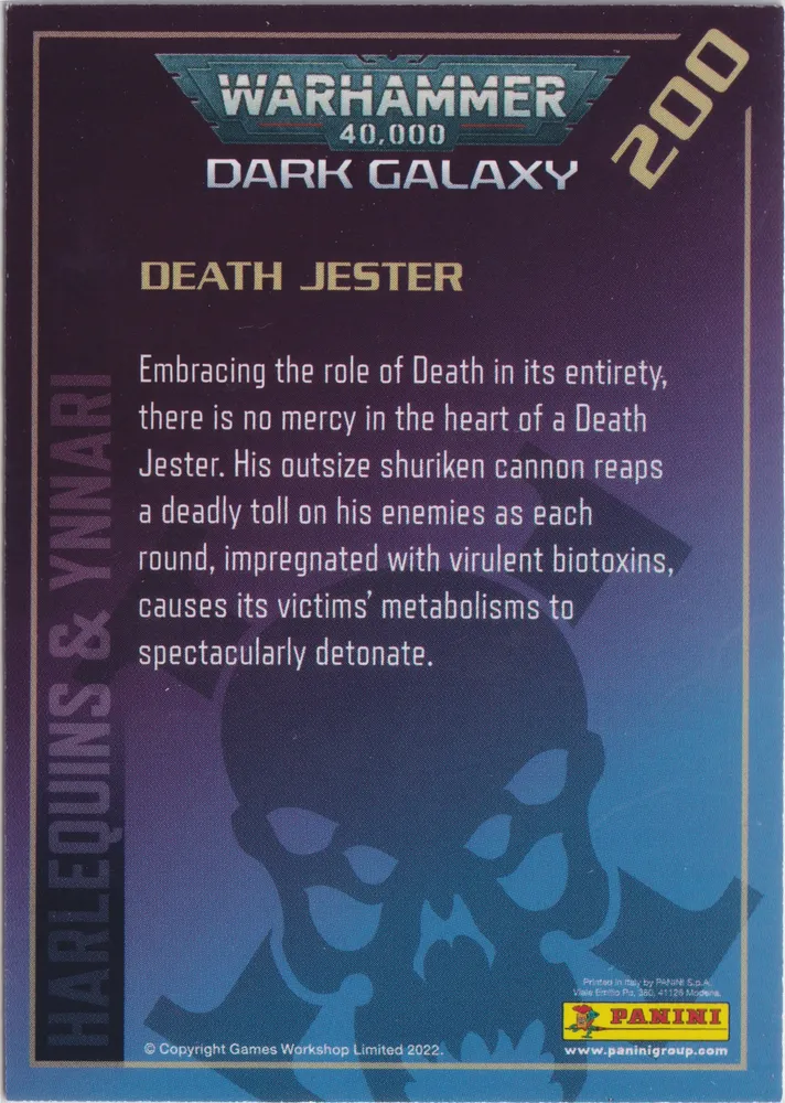 Warhammer 40k Dark Galaxy, Death Jester: WW-200 view 2