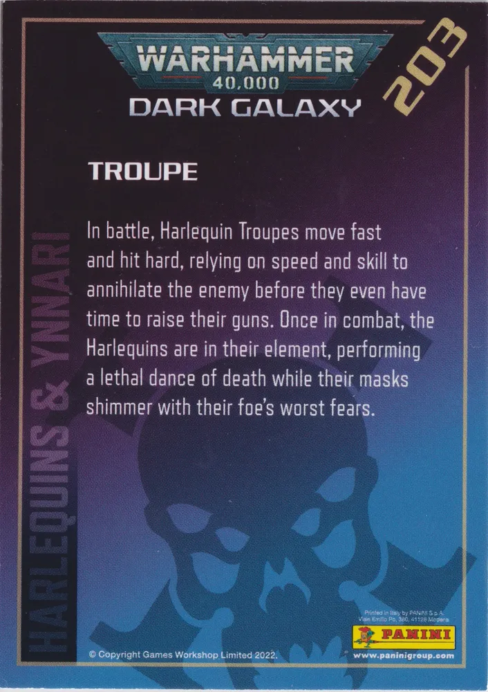Warhammer 40k Dark Galaxy, Troupe: OW-203 view 2