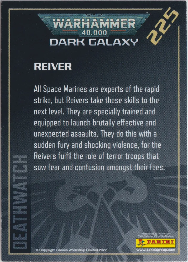 Warhammer 40k Dark Galaxy, Reiver: OW-225 view 2