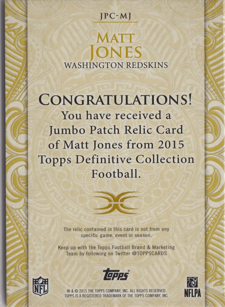Definitive Football 2015, Matt Jones: JPC-MJ view 2