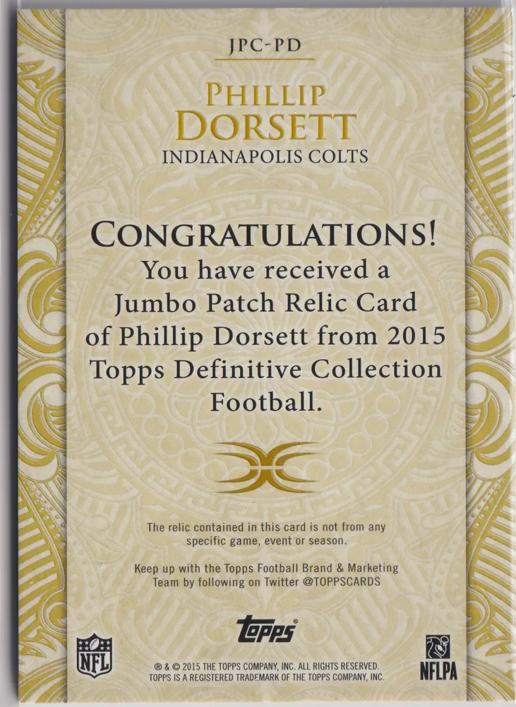 Definitive Football 2015, Phillip Dorset: JPC-PD view 2