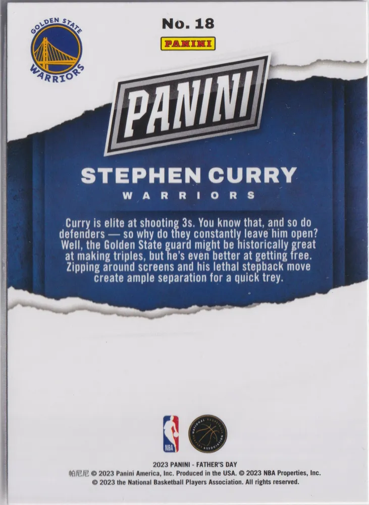 Panini Father's Day 2023: Stephen Curry view 2