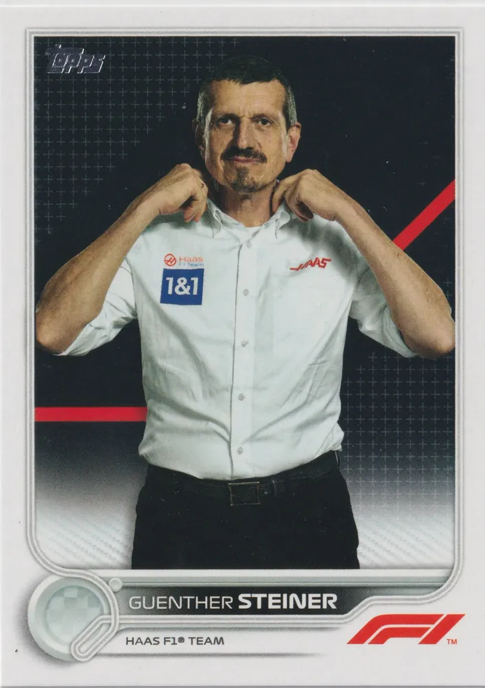 Topps F1 Flagship 2022, Guenther Steiner 108