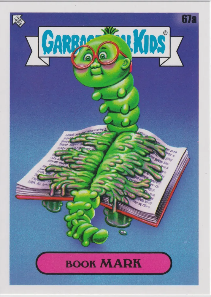 GPK Bookworms, Book Mark: 67a
