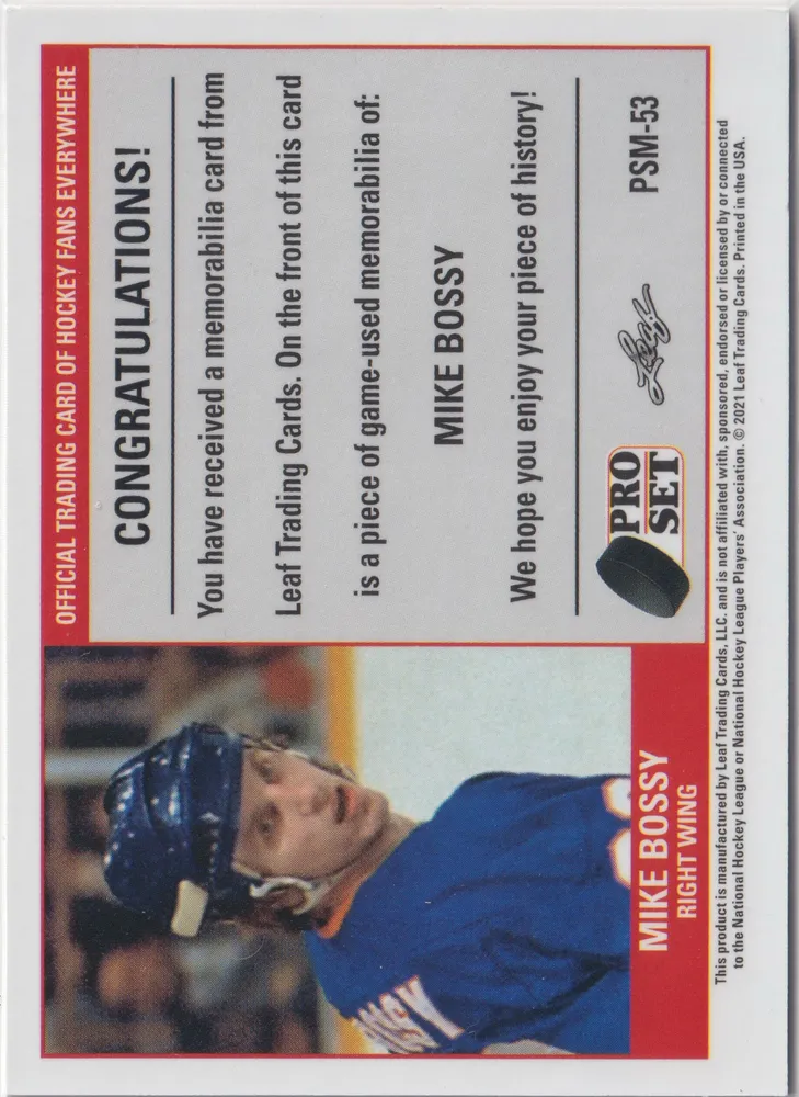Leaf Pro Set Hockey: lpsh-r01 view 2