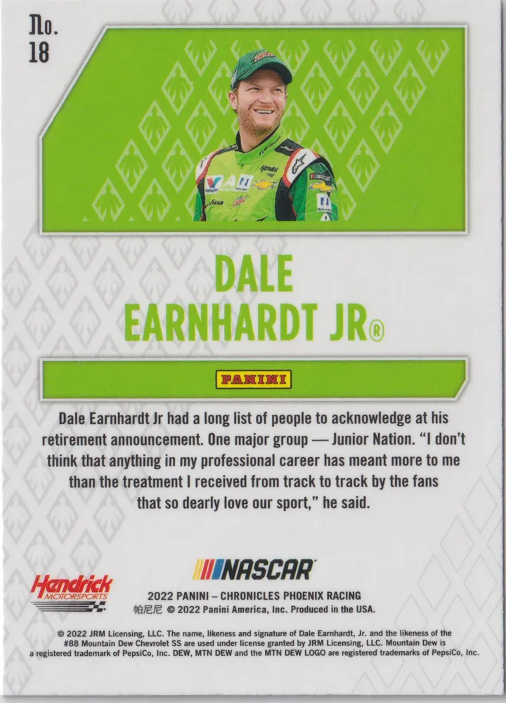 Nascar Chronicles 18: Dale Earnhardt Jr view 2