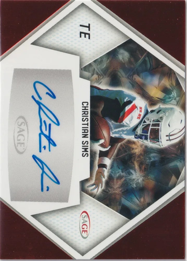 Sage High Series Draft CS3: Christian Sims
