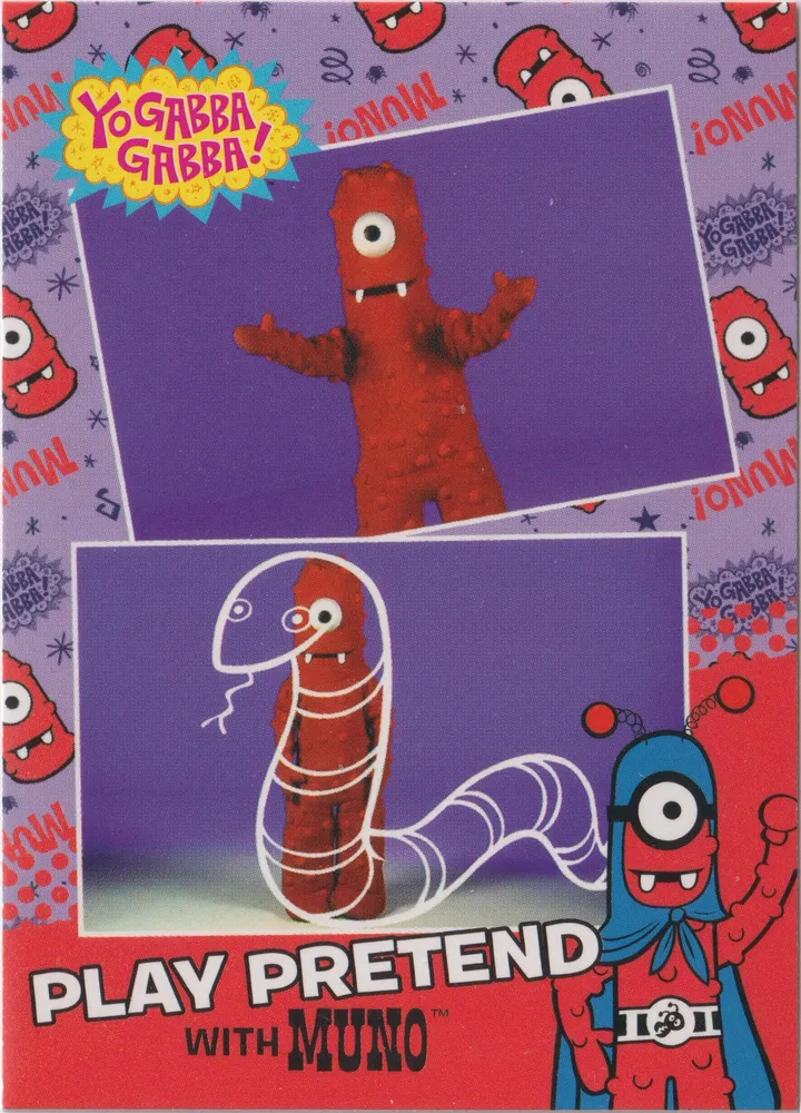 Yo Gabba Gabba, Play Pretend Snake, Card 46