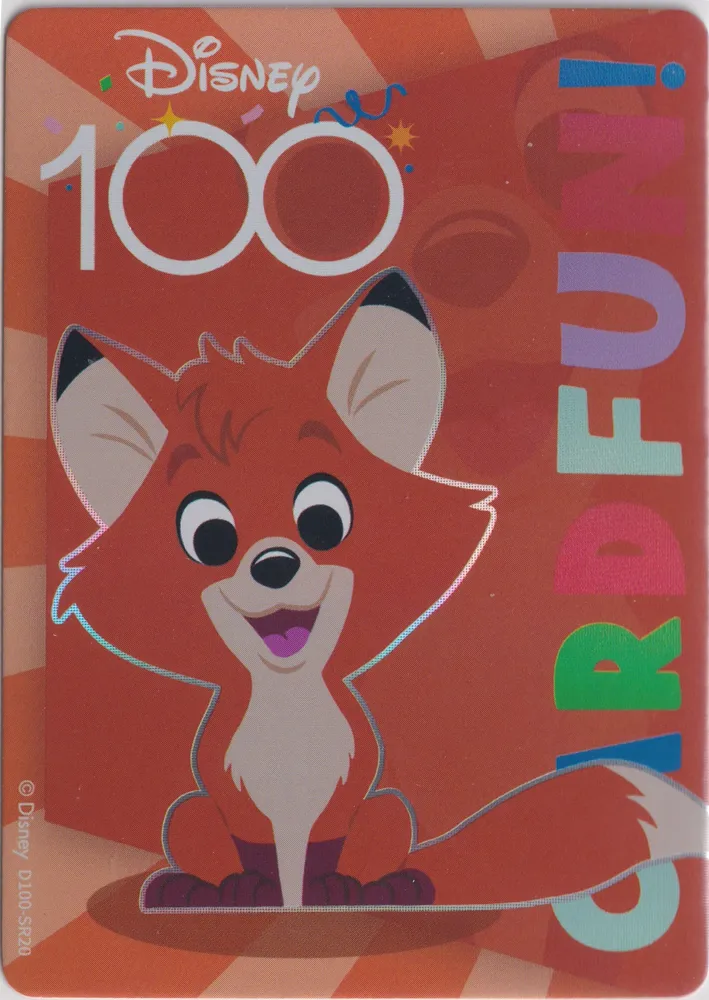 Disney 100, The Fox: D100-SR20