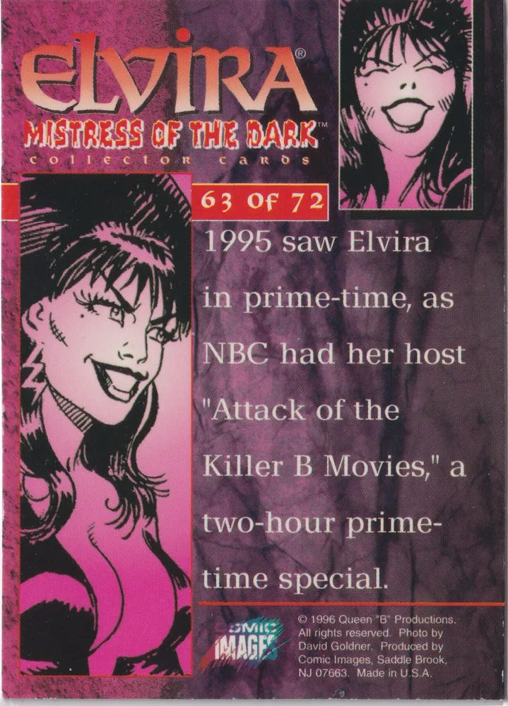 Elvira 63 of 72, Mistress of the Dark, Comic Images view 2