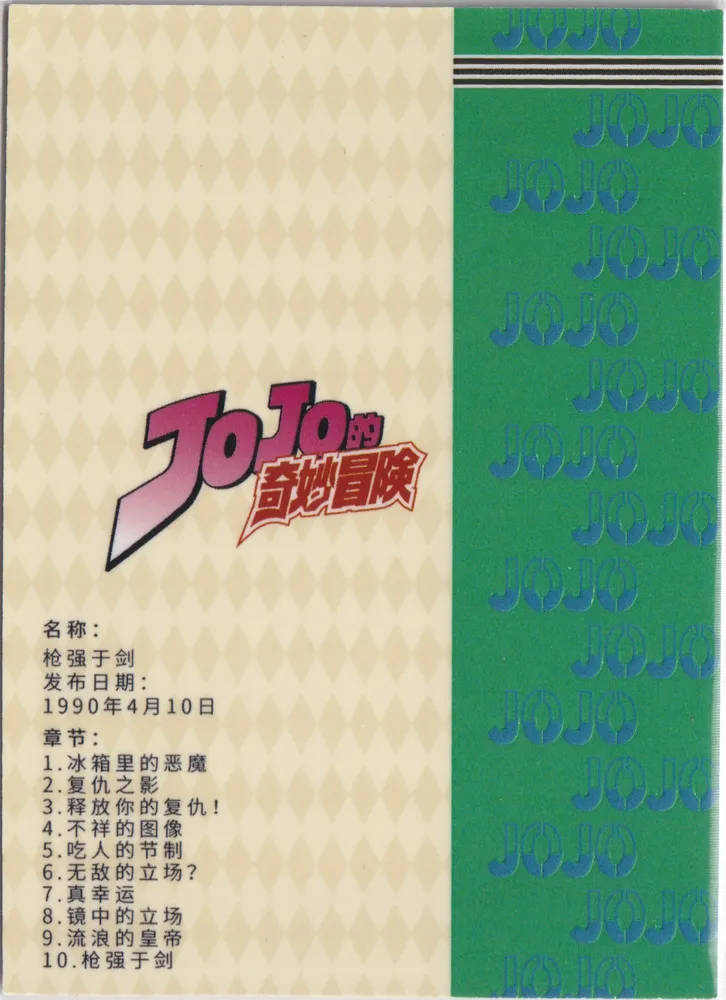 JOJO-SSR-015 view 2