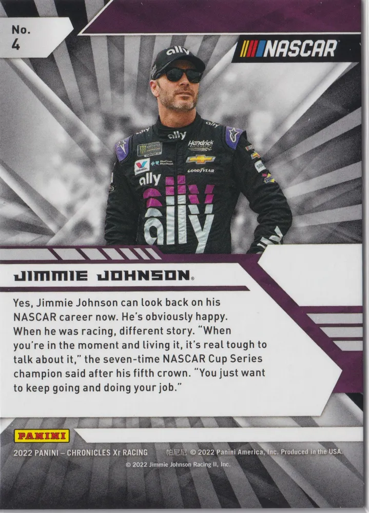 Nascar Chronicles 04: Jimmy Johnson view 2