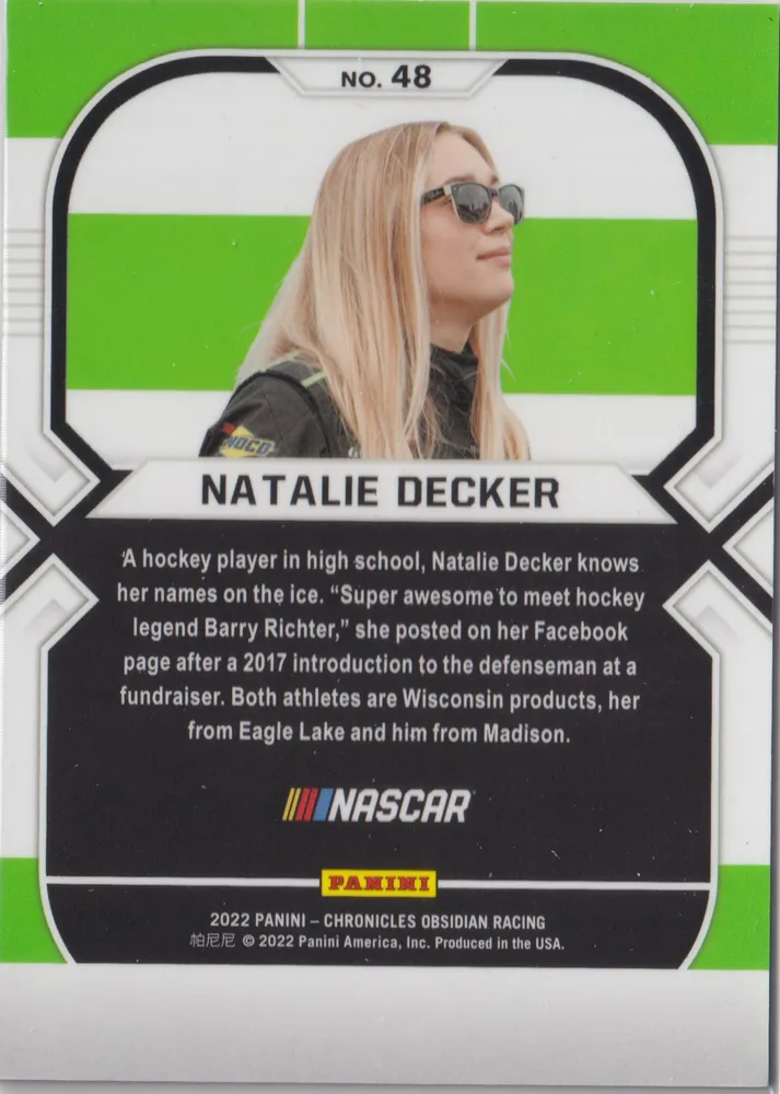 Nascar Chronicles 48: Natalie Decker view 2
