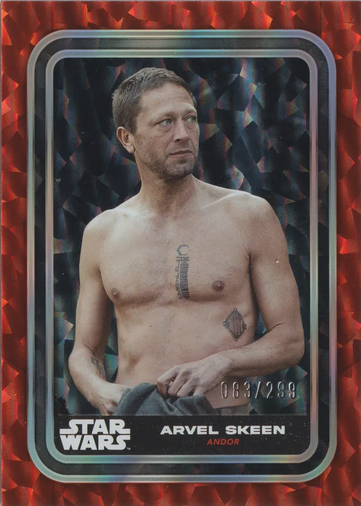 Star Wars Flagship 2023: Arvel Skeen card 57, Orange /299