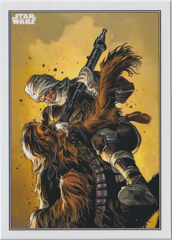Star Wars Flagship 2023: Chewbacca card CC-25