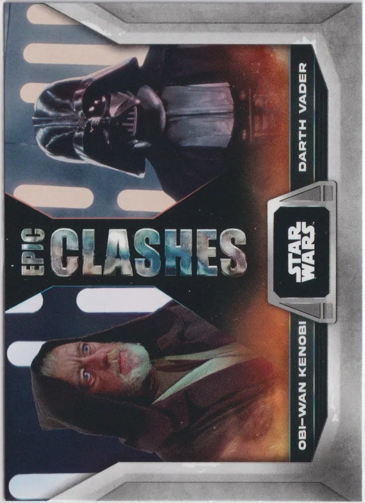 Star Wars Flagship 2023: Vader vs Obi-Wan card EC-12
