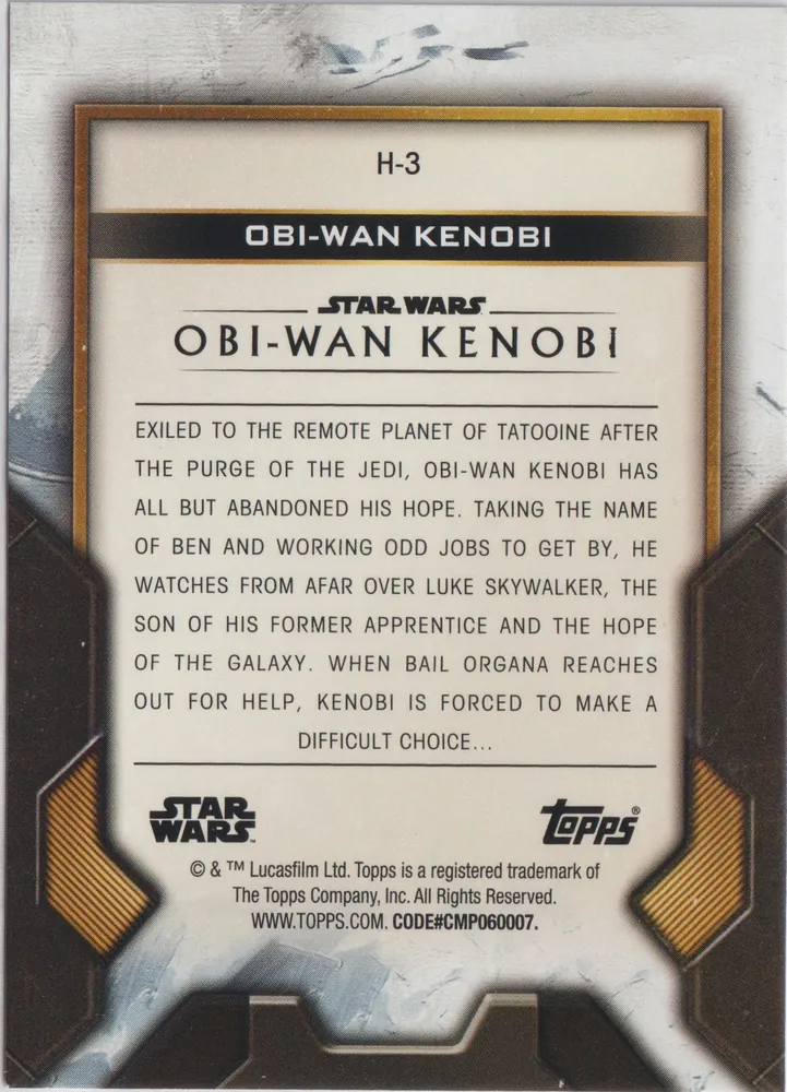 Obi-Wan: OBI-H-3 view 2