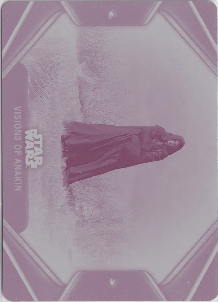 Obi-Wan: 1/1 Magenta Printing Plate Card 40, OBI-PP-40-MAGENTA
