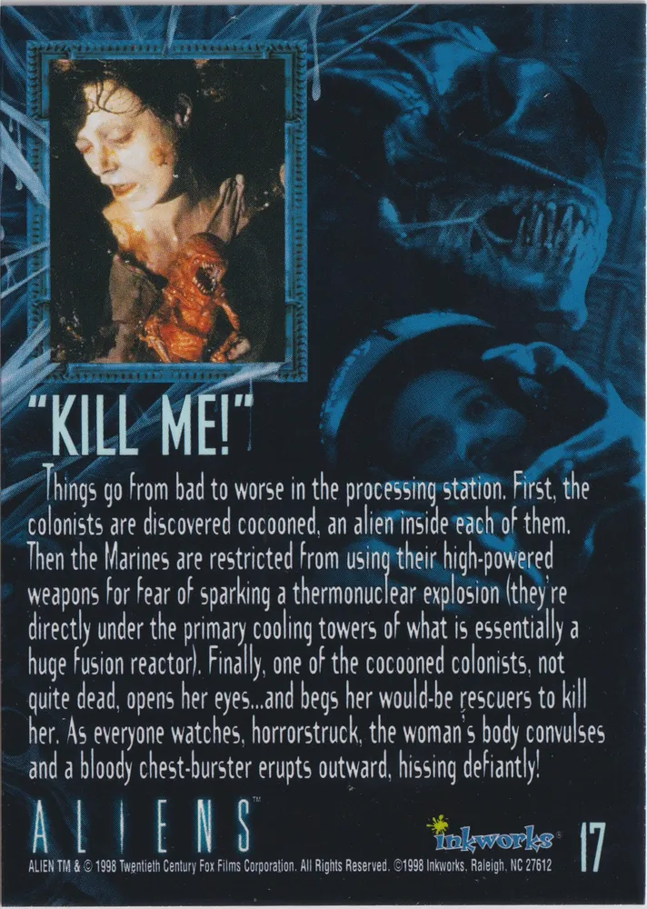 Alien Legacy: Kill Me! - Card 17 view 2