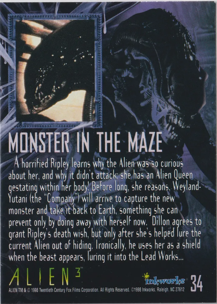 Alien Legacy: Monster in the Maze - Card 34 view 2