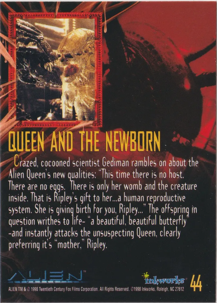 Alien Legacy: Queen and the Newborn - Card 44 view 2
