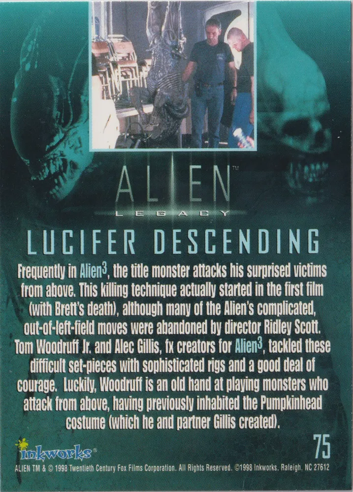 Alien Legacy: Lucifer Descending - Card 75 view 2
