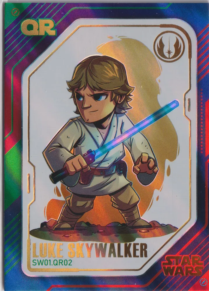 Star Wars 2023 Pre-Release, SW01.QR02 Luke Skywalker