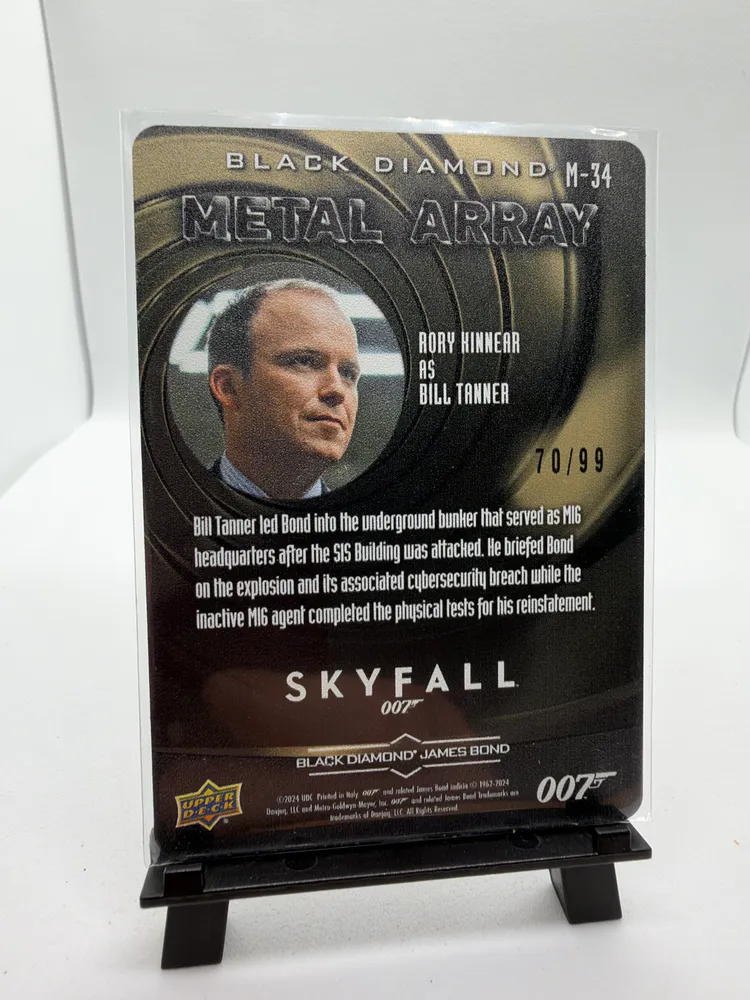 James Bond 007, Rory Kinnear as Bill Tanner: M-34 view 2