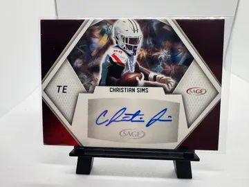 Sports Cards, Christian Sims: A-CS3